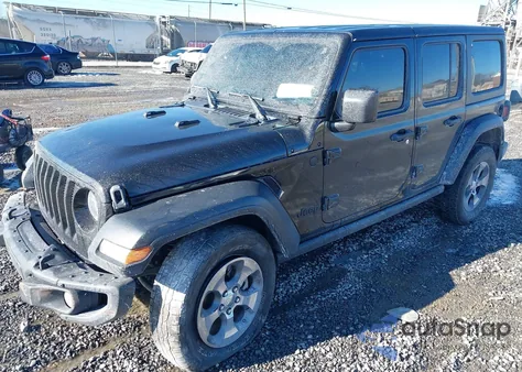 2021 Jeep Wrangler Unlimited Freedom 4X4 из США, поврежденный, VIN 1C4HJXDN5MW755744